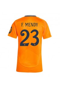 Fotbalové Dres Real Madrid Ferland Mendy #23 Dámské Venkovní Oblečení 2024-25 Krátký Rukáv